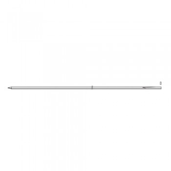 Kirschner Wire Drill Trocar Pointed - Flat End Stainless Steel, 12 cm - 4 3/4" Diameter 2.2 mm Ø